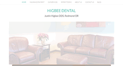 Desktop Screenshot of higbeedental.com